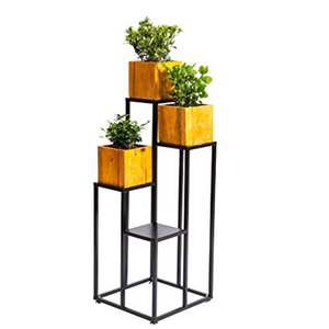 Soporte elevado de Pedestal de hierro forjado, macetero para exteriores, soporte para Francia - Product Image 3