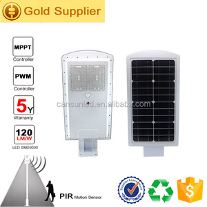 Suburbio alta calidad IP65 todo en una calle iluminación - Product Image 4