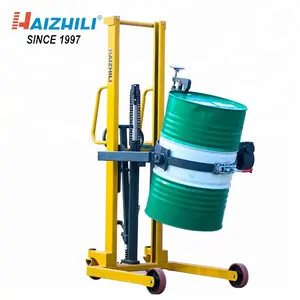 Best selling 350kg hoop type hydraulic oil drum lifter with factory price