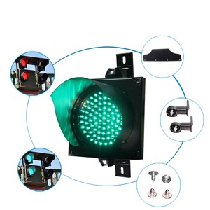 Luz led verde tráfego solteiro luz 12 ~ 24vdc 85 ~ 265vac - Product Image 3