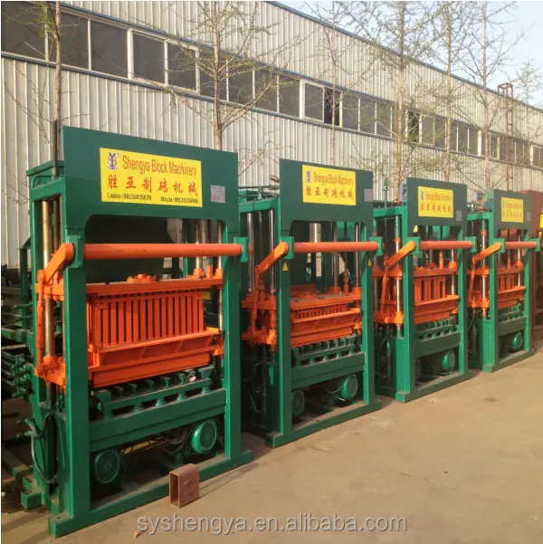 QT5-20 automatic hydraulic cement brick making machine made in China/color paving block making machine