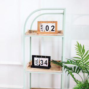 Calendrier de Table en <span class=keywords><strong>bois</strong></span>, Design créatif de bureau, produit en <span class=keywords><strong>bois</strong></span> - Product Image 4