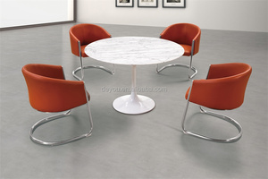 <strong>Bucket</strong> Seat PU Leather Sled Frame Office Conference Meeting <strong>Chairs</strong> - Product Image 3