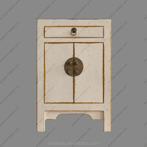 Mobili cinesi in legno antico comodino antico TB2 - Product Image 2