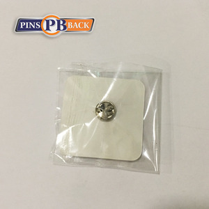 Spilla smaltata morbida personalizzata distintivo a forma di produttore personalizzato frizione a braccio da 1 pollice ferro metallico in lega di zinco spilla backer card - Product Image 3