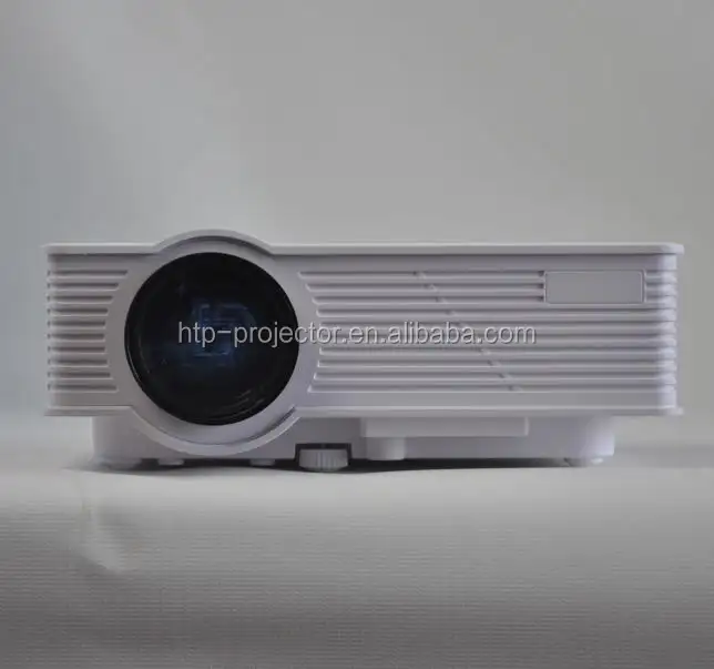 HTP-proyector HD de larga distancia, 720p, compatible con 1080p, miniproyector lcd portátil