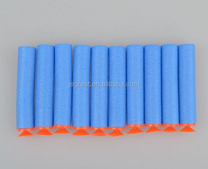 10 pièces/sac 7.2cm * 1.3CM fléchettes universelles de balle de recharge avec <span class=keywords><strong>ventouse</strong></span> pour pistolet jouet - Product Image 5