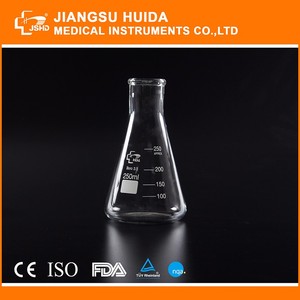 Venta caliente HDA 5009 boca 5-2000 ml <span class=keywords><strong>erlenmeyer</strong></span> de vidrio tierra estándar - Product Image 4