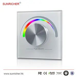 Sunricher mando giratorio RGB RF panel de pared SR-2805RGB