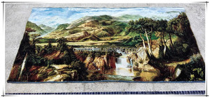<span class=keywords><strong>Tapisserie</strong></span> Jacquard brodée à la machine 80x200cm, <span class=keywords><strong>décoration</strong></span> <span class=keywords><strong>de</strong></span> la maison, fabrication claire et exquise - Product Image 2
