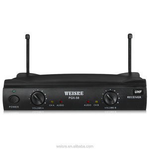 Profession Karaoké <span class=keywords><strong>Pas</strong></span> <span class=keywords><strong>Cher</strong></span> Double Canal UHF <span class=keywords><strong>Micro</strong></span> Main Sans Fil PGX-58 - Product Image 5