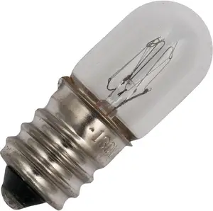<strong>E12</strong> T13x33 Tubular Tungsten Lamp 18V Instrument Indicator <strong>Bulb</strong> - Product Image 1
