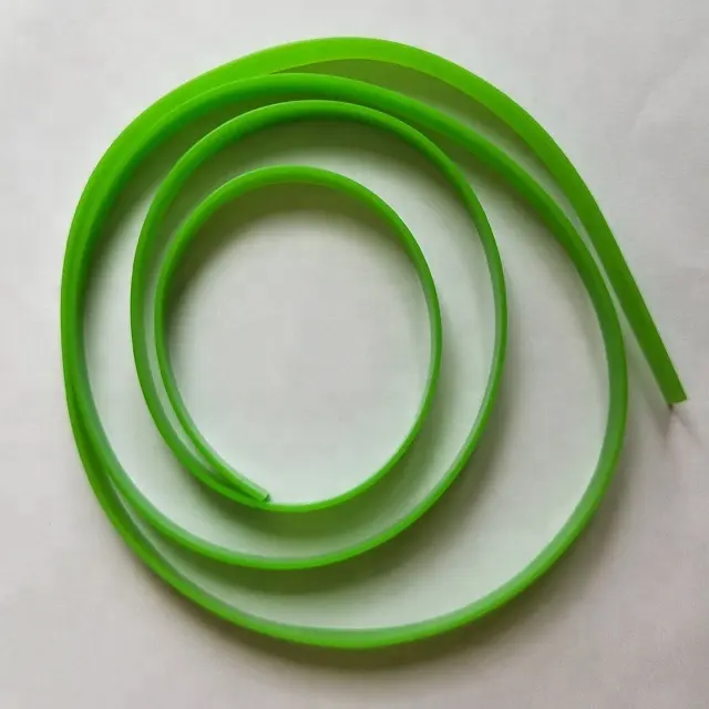 Custom flat wide elastic rubber band for packaging