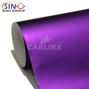 Carlike 1.52x20 m burbuja de aire libre llevó etiqueta engomada del coche cromo mate red Car wrapping <span class=keywords><strong>Film</strong></span> - Product Image 3