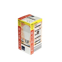 Boîte d'emballage à ampoules LED solaire, couvercle E27, 7W, 20 pièces, panneau lumineux, boîte d'emballage personnalisée