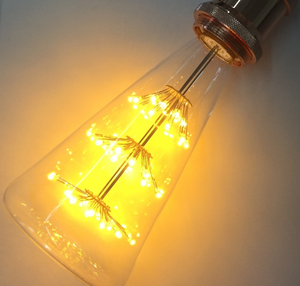 Écologique 2000-2400K 1.5W Feux D'artifice Étoilé Lampe Led Edison Filament Feux D'artifice Ampoule pour bar rétro lumière décorative - Product Image 5