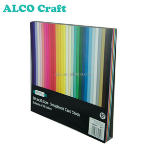 Planche en papier colorant 12x12, pour le travail artisanal et le scrapbooking, en carton - Product Image 2