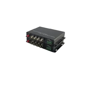 Factory price 4 CH 1080P HD video TVI/CVI/AHD Fiber optical converter with RS485 data