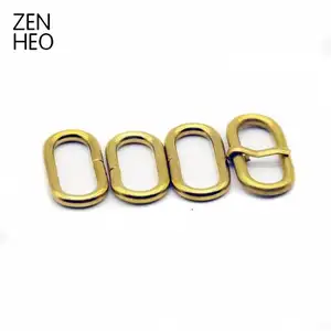 12 14 16 18 20 22 Mm Watch Buckle Ring Finish PVD Watch Buckle Tongue Pin Ring For Nylon Watch Strap