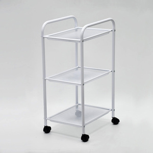 Chariot pliable à nourriture et boissons de panneau en métal de rangée des biens 3 - Product Image 2