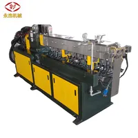 Máquina de extrusora de nylon pa, parafuso duplo, extrusora de pelugem para máquina de granulação de plástico