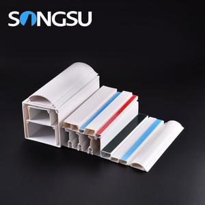 Materiales <span class=keywords><strong>de</strong></span> Construcción todos los tamaños <span class=keywords><strong>de</strong></span> especificación PVC ignífugo combustión trunking para cable/cable <span class=keywords><strong>Brasil</strong></span> conducto - Product Image 6