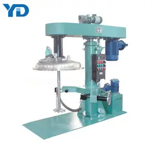 Paint,Dyestuff,Pigment,Glue,Ink Factory Price Hydraulic Lifting High Speed Disperser/Mixer