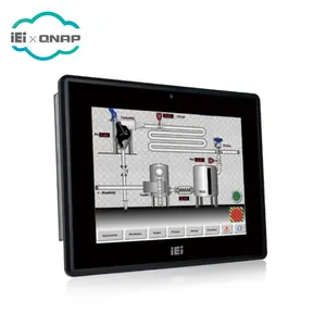 IEI PPC-F06B-BT 5.7 inch औद्योगिक पैनल पीसी के साथ इंटेल Celeron N2807, 2 GB, प्रतिरोधक टच स्क्रीन