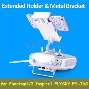 Universal Smartphone Tablet soporte extendido soporte para DJI <span class=keywords><strong>Phantom</strong></span> <span class=keywords><strong>4</strong></span>/<span class=keywords><strong>PRO</strong></span> <span class=keywords><strong>V2</strong></span>.<span class=keywords><strong>0</strong></span>/3 Inspire FLYSKY FS-I6S controlador - Product Image 1