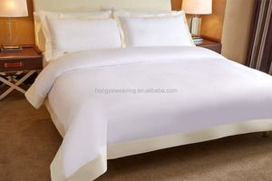 Conception de luxe personnalisé hôtel housse de couette de qualité ensemble pour la vente en gros - Product Image 1