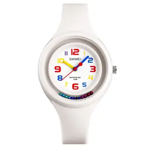 Beste Cadeau voor kinderen Skmei kids horloge serie zacht plastic polshorloge voor kinderen #1386