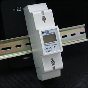 เครื่องวัดไฟฟ้าแบบ<span class=keywords><strong>เติม</strong></span><span class=keywords><strong>เงิน</strong></span>อัจฉริยะ DRS-210C M-bus 2P เฟสเดียว 230V หน้าจอ LCD แสดงผล  ความเร็วในการอ่านค่าสูง 1000 อิมพัลส์/กิโลวัตต์ชั่วโมง และการใช้พลังงานต่ำ - Product Image 6
