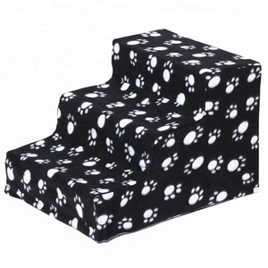 Nieuwe Hond Ladder 3 Stappen Zachte Trappen Puppy Wasbare Hoes Ramp Opvouwbare Doggy - Product Image 3