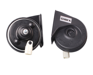 CHSKY 12V klaxon de voiture électrique 129db Loudness longue durée de vie étanche ABS noir 3 voies <span class=keywords><strong>Ken</strong></span> spécial vente en gros - Product Image 6