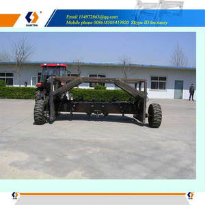 Desarrollado por tractor agrícola tractor máquina volteadora de compost - Product Image 5
