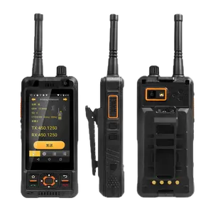 XH-W300 GSM WCDMA WIFI IP ZELLO Android Walkie Talkie PTT cep telefonu ile SIM kart 4G LTE POC iki yönlü radyo