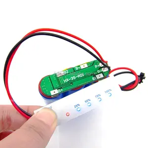 3 S 12 V BMS Li-Ion Battery Display Modulo PCB 18650 Indicatore Della Capacità Della Batteria Al Litio Tester Livello di Potenza LCD Carica scarica