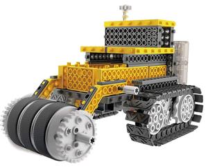 Mesin Cerdas konstruksi Crew-Kit bangunan kendali jarak jauh dengan kendaraan bermotor dan blok <span class=keywords><strong>robot</strong></span> untuk anak-anak - Product Image 3