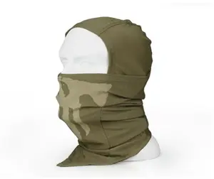 Tactical warmer scarf Balaclava hood ghost full face mask soft CS war game outdoor veil 29-0015