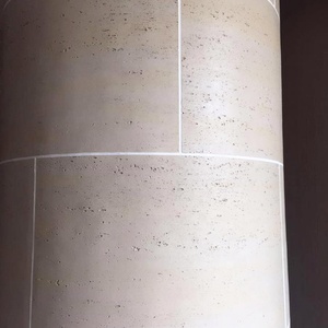 Al di fuori Turco Artificiale Romano di Pietra Pavimenti In Lastre di Travertino Piastrelle