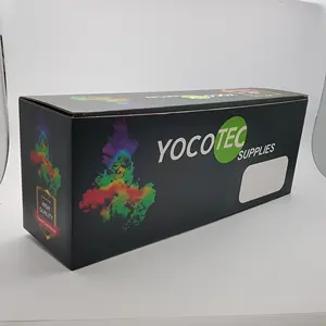 Color toner cartridge box paper packaging printing , corrugated packaging paper box for toner cartridge ,package paper box