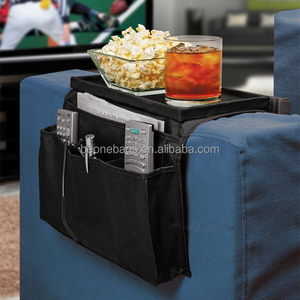 Organizador antideslizante para Reposabrazos de sofá, organizador de almacenamiento Caddy para cabecera de silla de brazo para teléfono móvil, Control remoto de Tv - Product Image 3