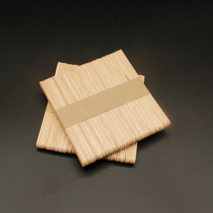Bâtonnets de crème glacée en bois de bouleau écologiques de haute qualité, biodégradables, certifiés ISO9001, directement de l'usine, pour usage domestique et hôtelier - Product Image 5