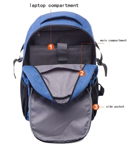 <span class=keywords><strong>Jean</strong></span> tissu homme <span class=keywords><strong>sport</strong></span> voyage <span class=keywords><strong>sac</strong></span> à <span class=keywords><strong>dos</strong></span> bleu - Product Image 4