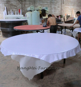Ronda de doblar las piernas fuerte y durable de madera contrachapada de restaurante de <span class=keywords><strong>PVC</strong></span> para eventos - Product Image 4