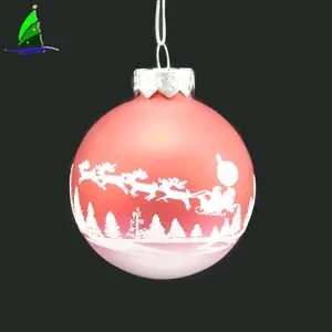Artdragon-esferas decorativas de navidad, esferas de cristal rojas pequeñas, adornos de navidad a granel