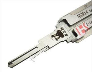 Herramientas de Cerrajería de Alta Calidad, Herramienta Original LISHI 2 en 1 para Encendido de Automóviles NSN14 Ign - Product Image 4