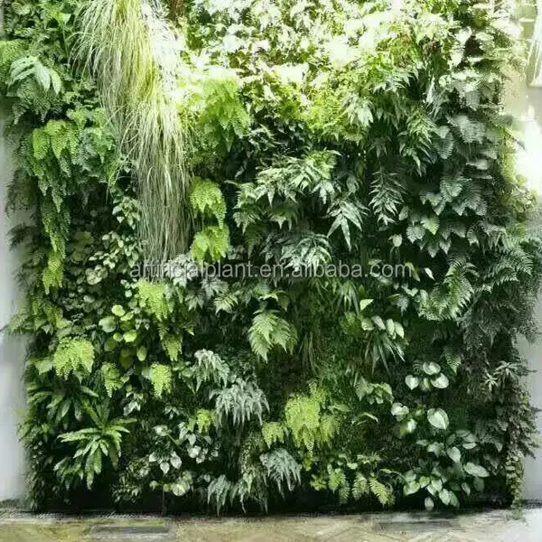 Winkelcentrum Decoratieve Kunstmatige Indoor Plant Muur Opknoping Plant Kunstmatige Groene Buxus Hedge Muur Kunstmatige Landschapsarchitectuur