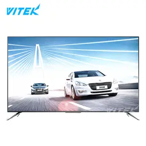 VITEK TV Android LED Cerdas 65 Inci, TV LED, TV Android Cerdas, 65 Inci, Ukuran Besar, UHD 2160P 4K, 55 Inci, Tidak Ada Merek, SKD, Tampilan TV LED