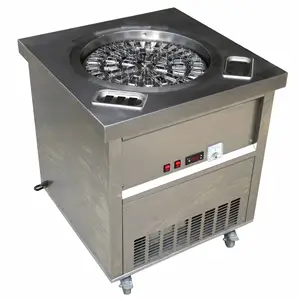 Machine pour faire de la glace à l'eau et de la crème glacée en acier inoxydable 304, moule rotatif, 54 pièces, livraison gratuite